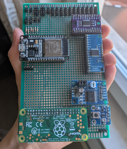 SAILONE motherboard in hand