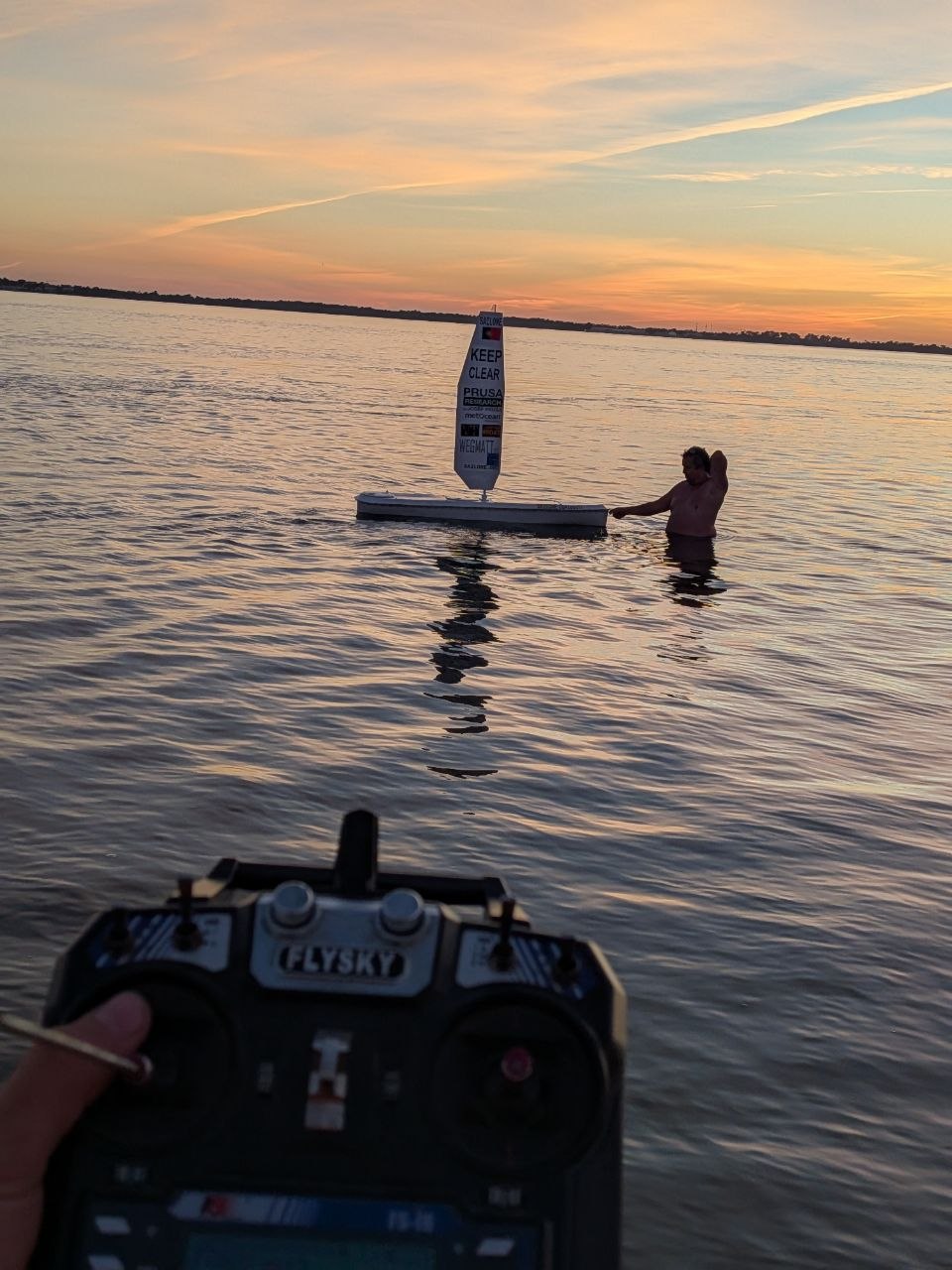 SailOne Curiosity floating in the Sado estuary
